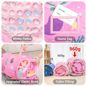 Primlect detachable nap mat blanket nest.