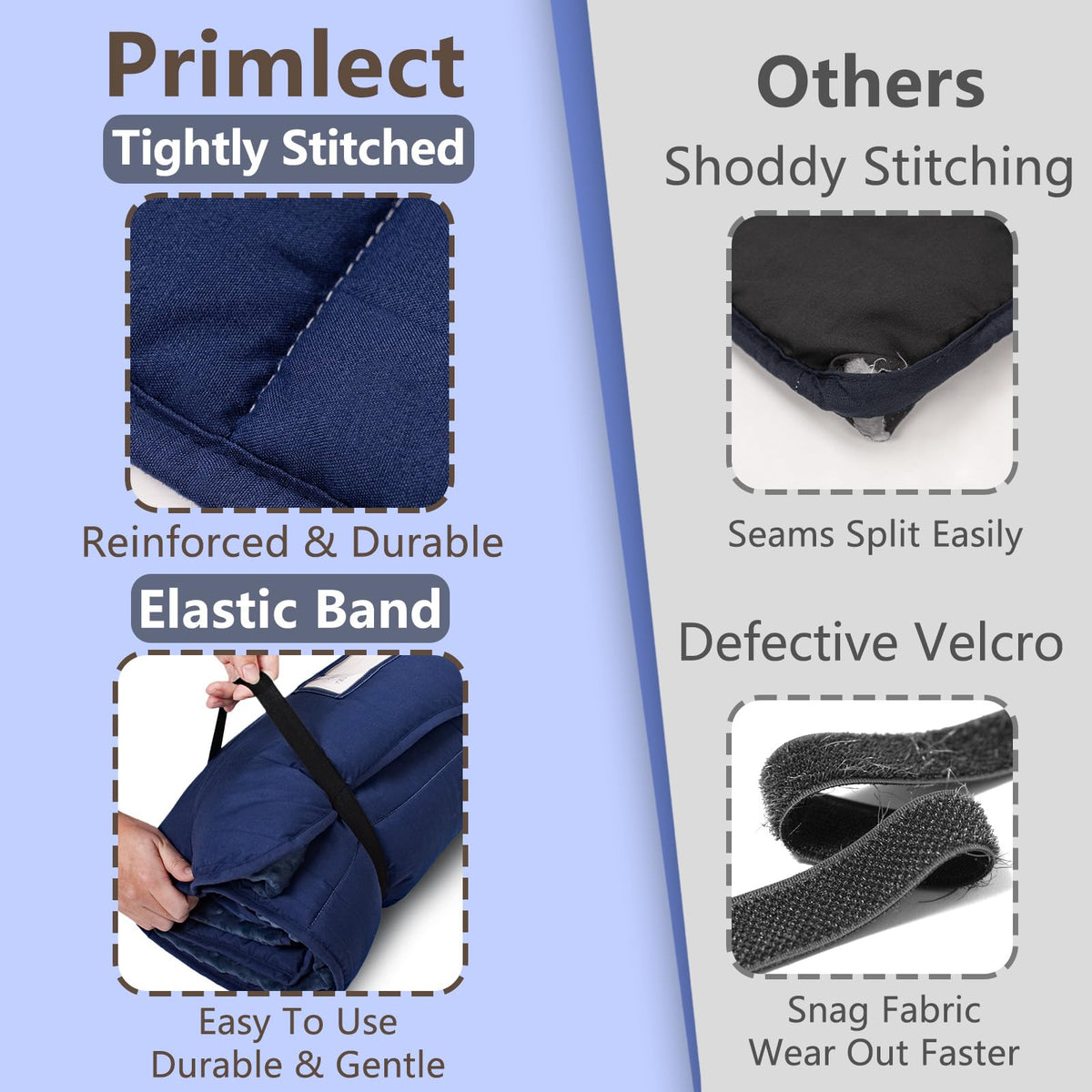 Primlect all-in-one design keeps blanket and pillow together