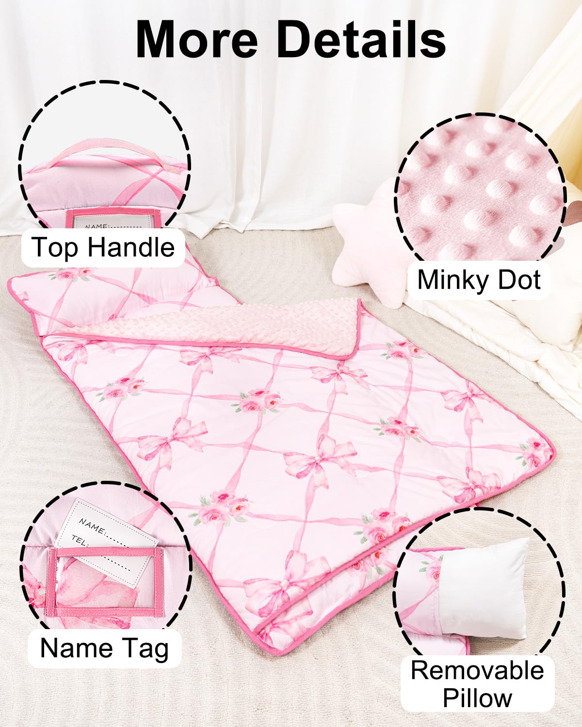 Primlect nap mat ready to roll and go in a bag