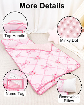 Primlect nap mat ready to roll and go in a bag