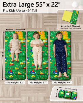Primlect nap mat with minky dot lining delivers gentle, comforting touch.