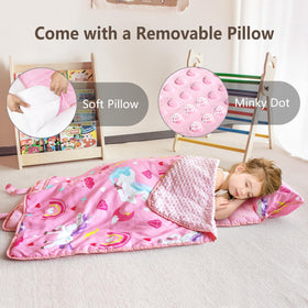 Primlect nap mat featuring a sturdy portable handle for easy carrying