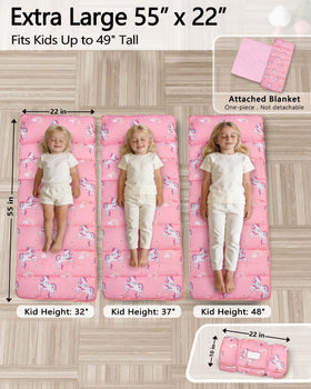 PRIMLECT nap mat with removable pillow for customizable comfort during naps.