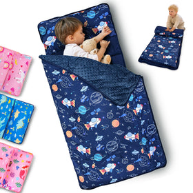 Primlect toddler nap mat rolled with handle for easy transport