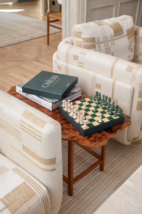 PrintWorks Classic Chess board suitable for indoor and outdoor use.