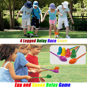Prinxse eggs for egg spoon relay with safe design