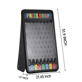 iElyiEsy prize drop plinko board 8 customizable pucks for themes