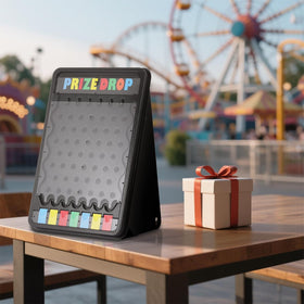iElyiEsy prize drop plinko board foldable stand setup ease