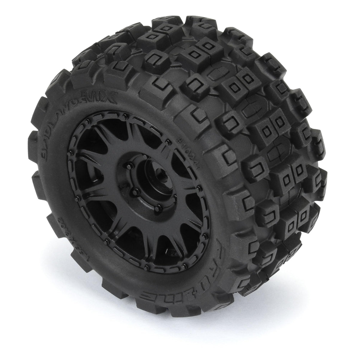 Pro-Line Badlands MX inserts detail cushions landings and stability.