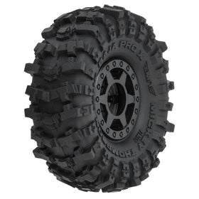 Pro-Line Baja Pro X 1.0 tire tread biter provides superior grip on rocky surfaces.