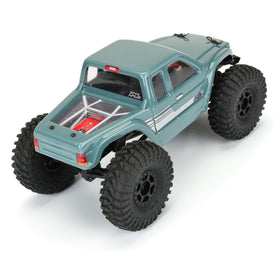 Pro-Line Coyote SCX24 drop-down bed accommodates scale accessories.