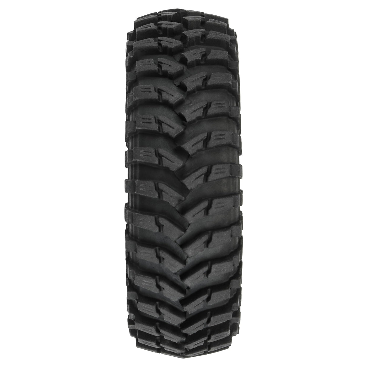 Pro-Line Trepador 1.0 tire tread close-up shows multi-curve siping for traction.