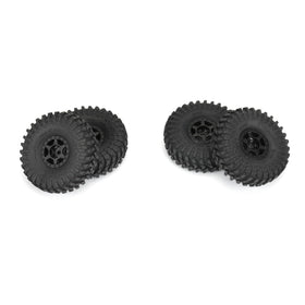 Pro-Line Mini Holcomb wheel 1.0 assembly highlighting +2mm offset.