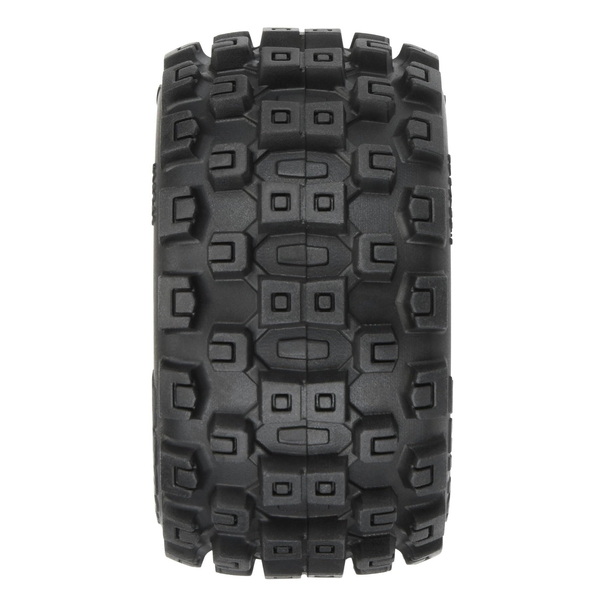 Pro-Line Raid Black 12mm wheels side profile with bold spokes.