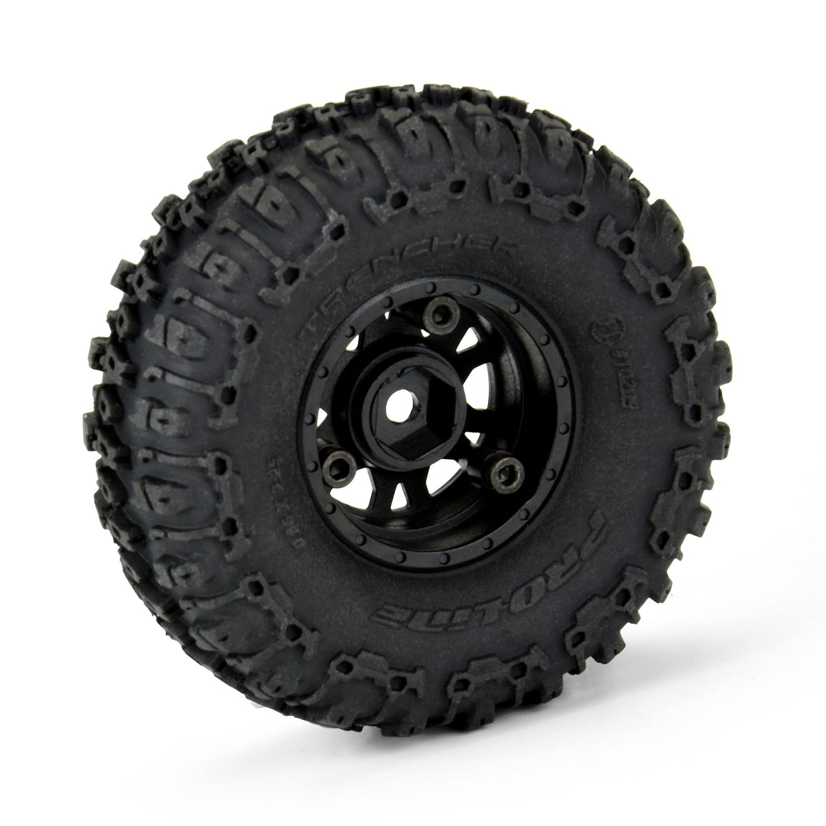Pro-Line Trencher 1.0 sidewall detail highlighting scale look and side-hilling stability.