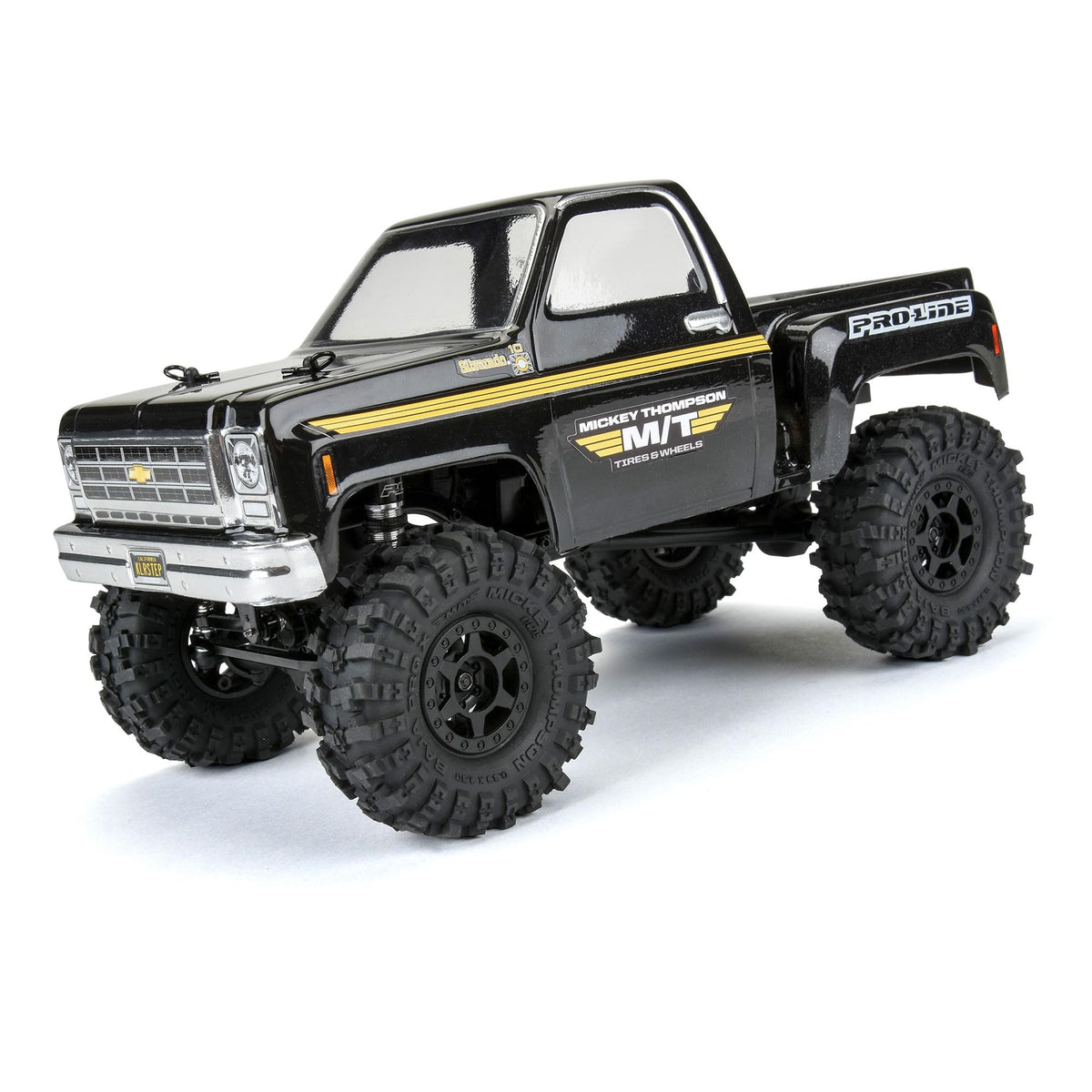 Pro-Line true bead-loc 1.0 wheel design ensures secure fitting.