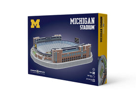 Pro-Lion assembly kit for Michigan Stadium without tools or glue.