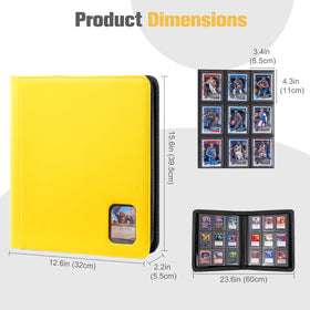 ProCase 3x4 top loaders fit snugly for secure storage