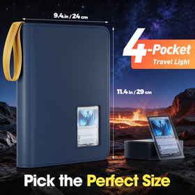 ProCase binder with carry ribbon for portable organization on the go.