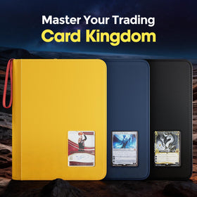 ProCase binder with non-PVC sleeves helps prevent card fading.