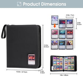 ProCase 900 Pockets Card Binder double-sided pockets maximize storage.