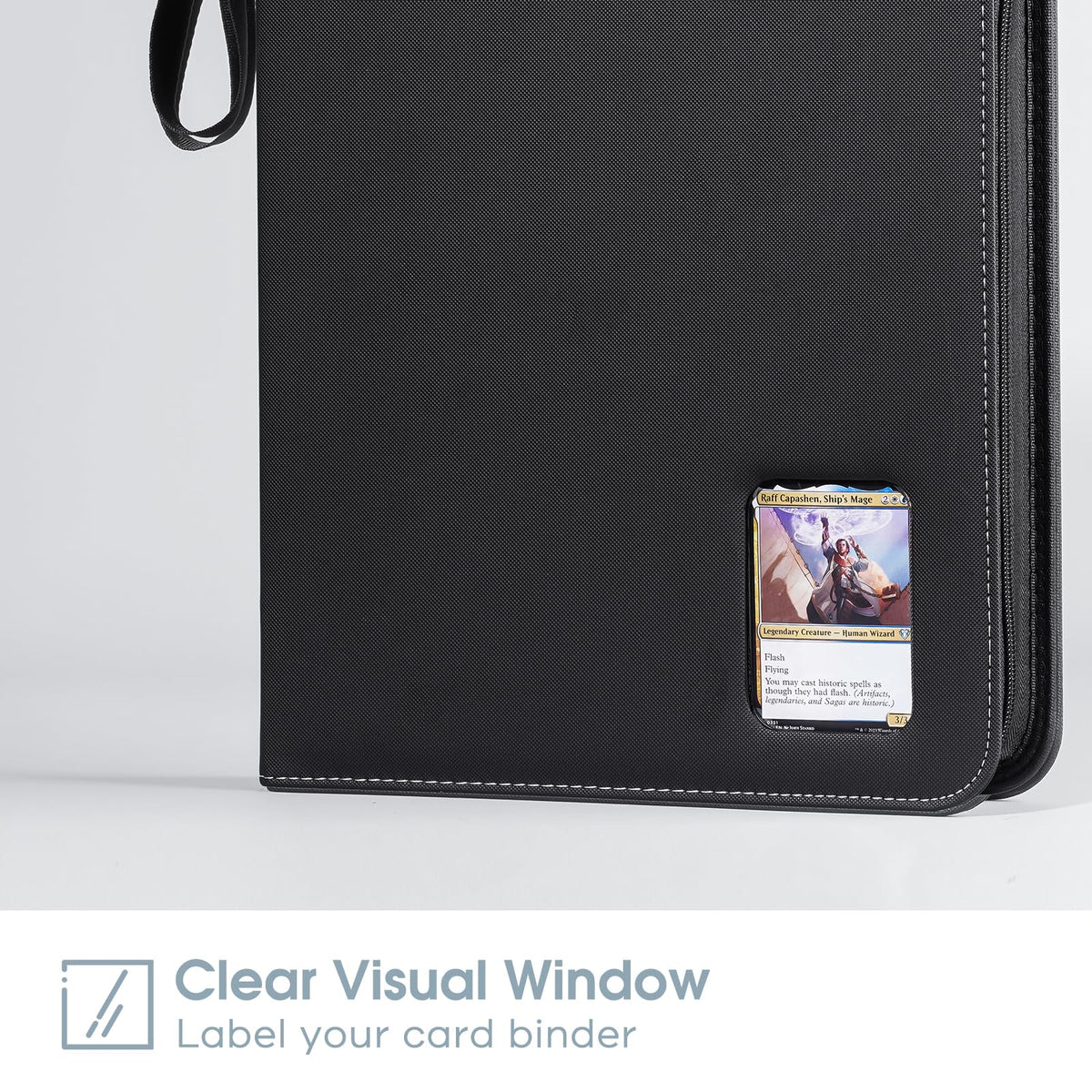 ProCase 900 Pockets Card Binder side-loading pockets keep cards secure.