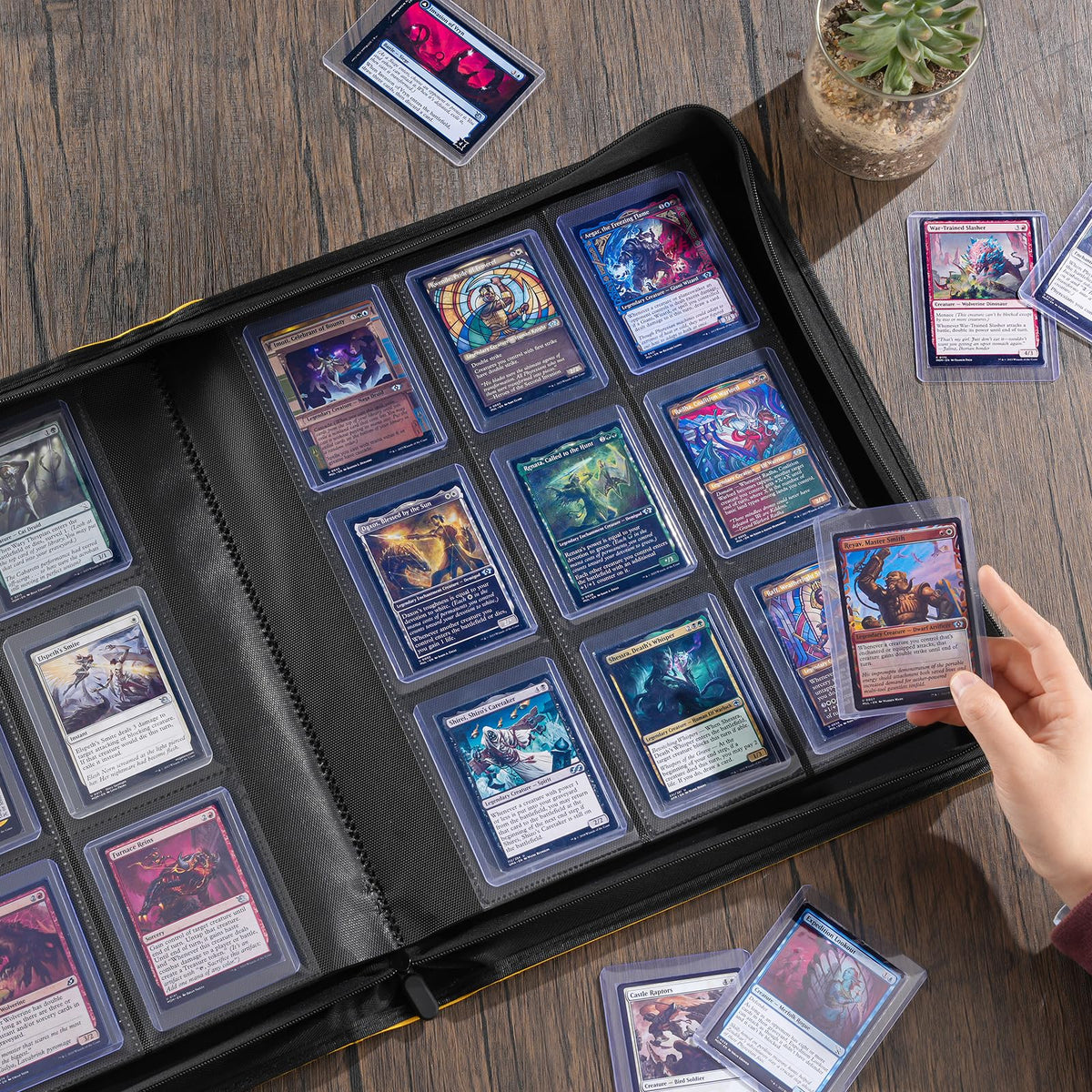 ProCase ideal for PKM, MTG, and sports cards during game nights