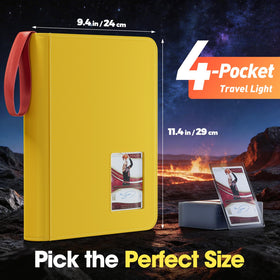 ProCase side-loading pockets enable fast card storage and access.