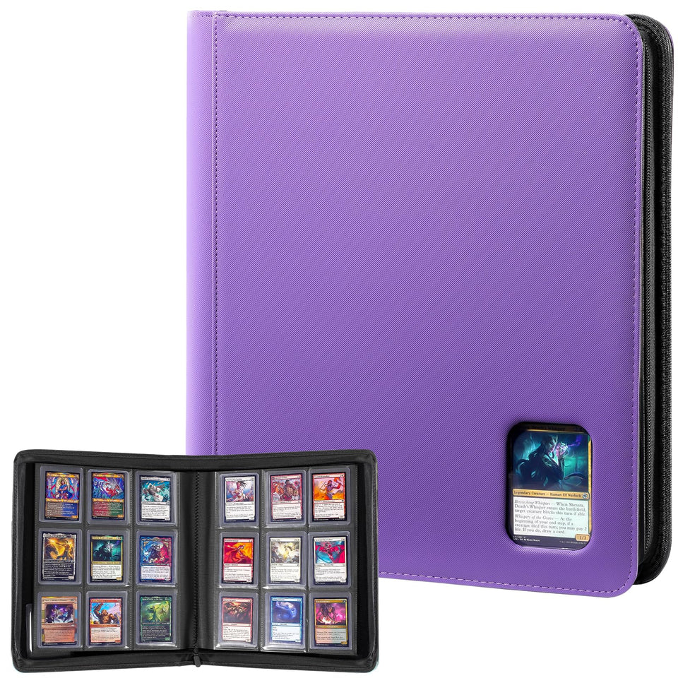 ProCase Top Loader Binder front cover for quick card access