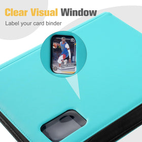 ProCase top loader binder spine design for compact, organized transport
