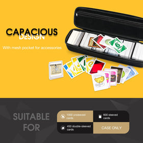 ProCase top-loader travel case designed for secure transport of cards