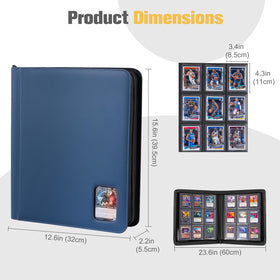 ProCase snug fit for 3x4 35PT toploaders ensures secure storage
