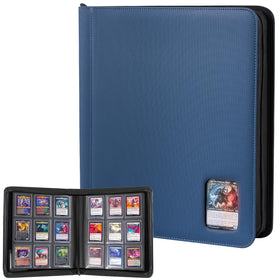 ProCase Top Loader Binder with cover open for quick card access