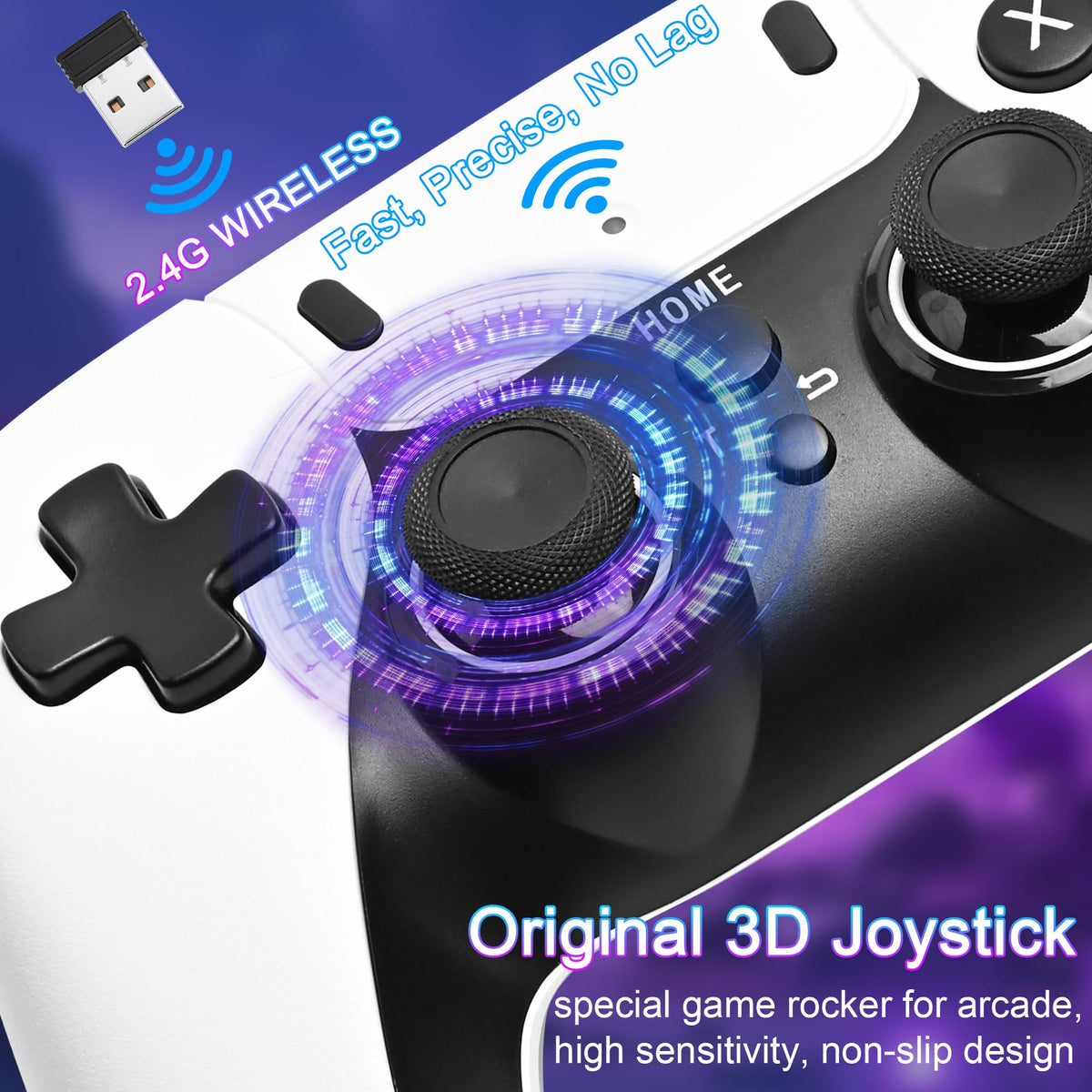 ProGamerX 64GB TF card preloaded with games, ready to play offline.