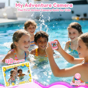 PROGRACE Kids Underwater Camera bike mount: easy hands free recording during rides