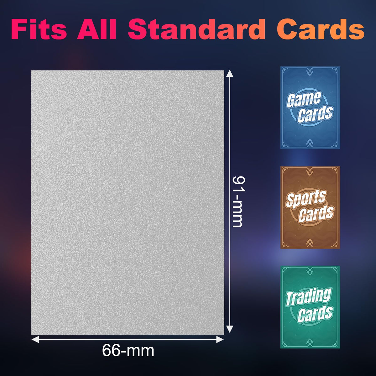 Proijeut moisture and dust protection keeps cards pristine between uses.