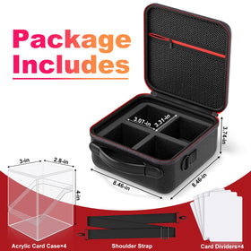 Proijeut portable case complements the 4-box set for easy tournament transport.