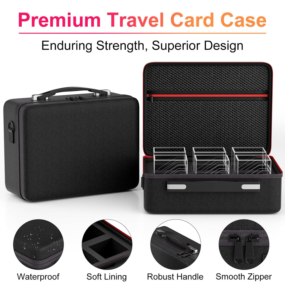 Proijeut travel-ready case makes tournament transport simple and secure.