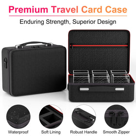Proijeut travel-ready case makes tournament transport simple and secure.