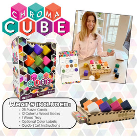 Chroma Cube quick-start guide facilitates fast setup and play.