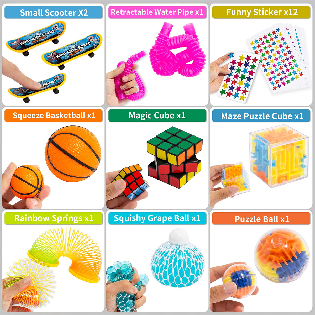 PROJOYOU infinity cube fidget toy for quick focus breaks and tactile exploration