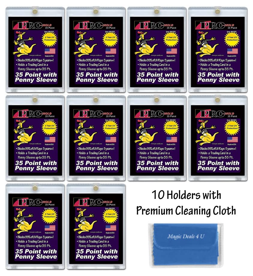Pro-Mold 35pt magnetic card holder in closed state, secure yet easy to open.