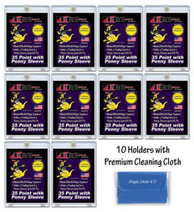 Pro-Mold 35pt magnetic card holder in closed state, secure yet easy to open.