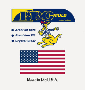 Pro-Mold microfiber cleaning cloth included for card prep and care.