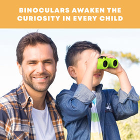 Promora Kids Binoculars neck strap keeps gear secure during hikes.
