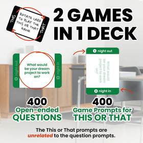 Prompta 400 double-sided design saves paper and fits on desks.