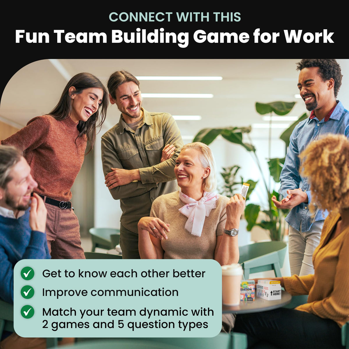 Prompta 400 cards support engaging virtual meetings and remote team bonding.