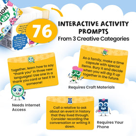 Prompta 400-silly-conversation-cards-activity-cards spark creativity and collaboration.