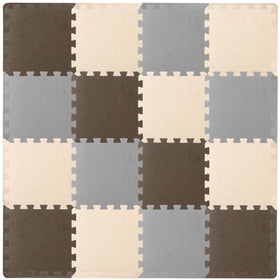 ProSource Baby Play Mat with interlocking tiles showing a soft, cushioned surface for safe crawling.