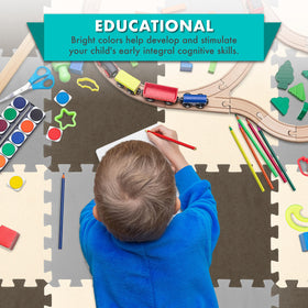 ProSource border pieces kit frames a finished edge for a polished play space.